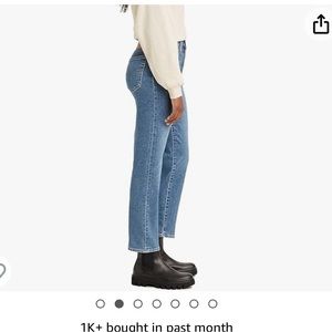 Levi's Women's Wedgie Straight Jeans - Authentic Denim